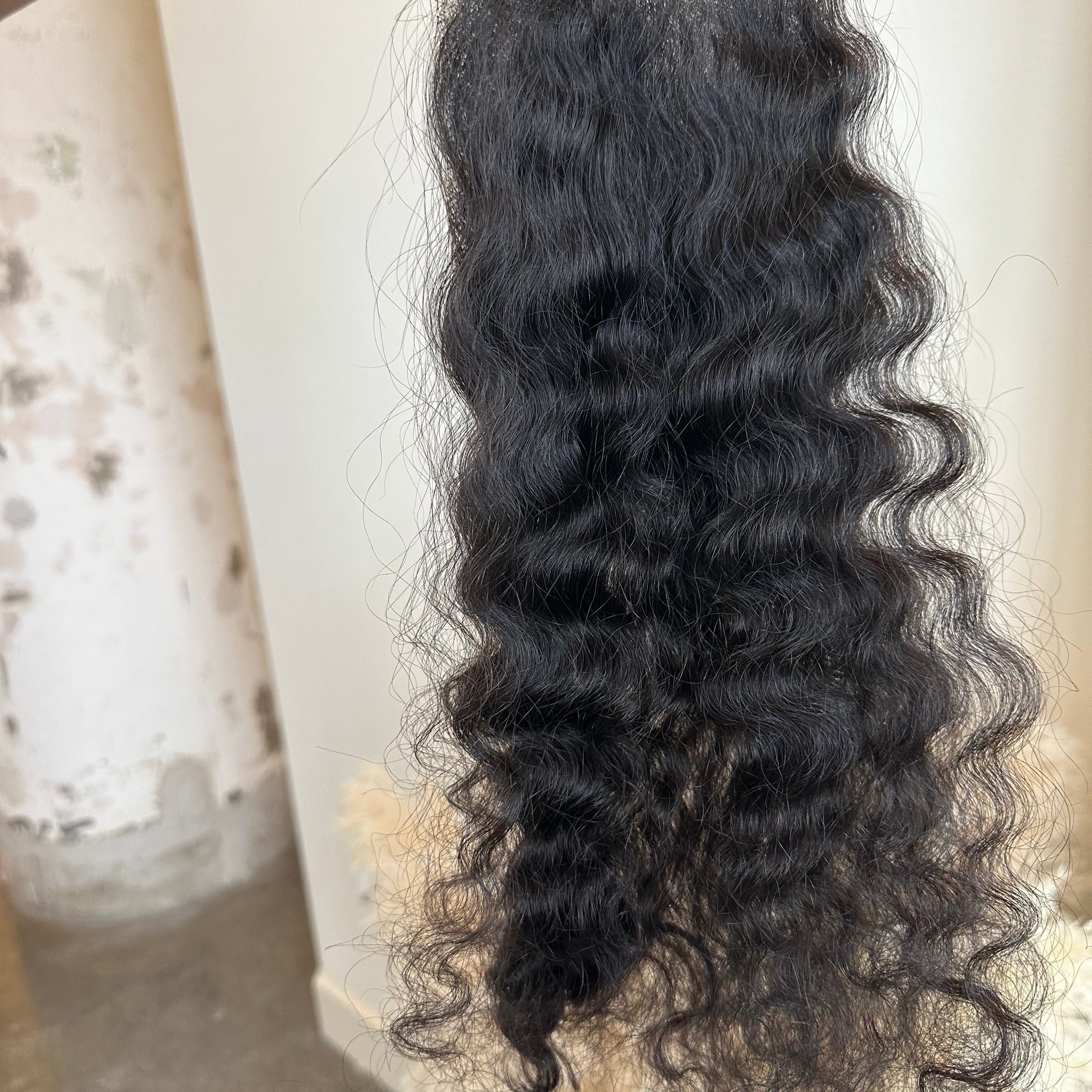 Raw HD 5x5 Wavy/Loose Curl Lace closure